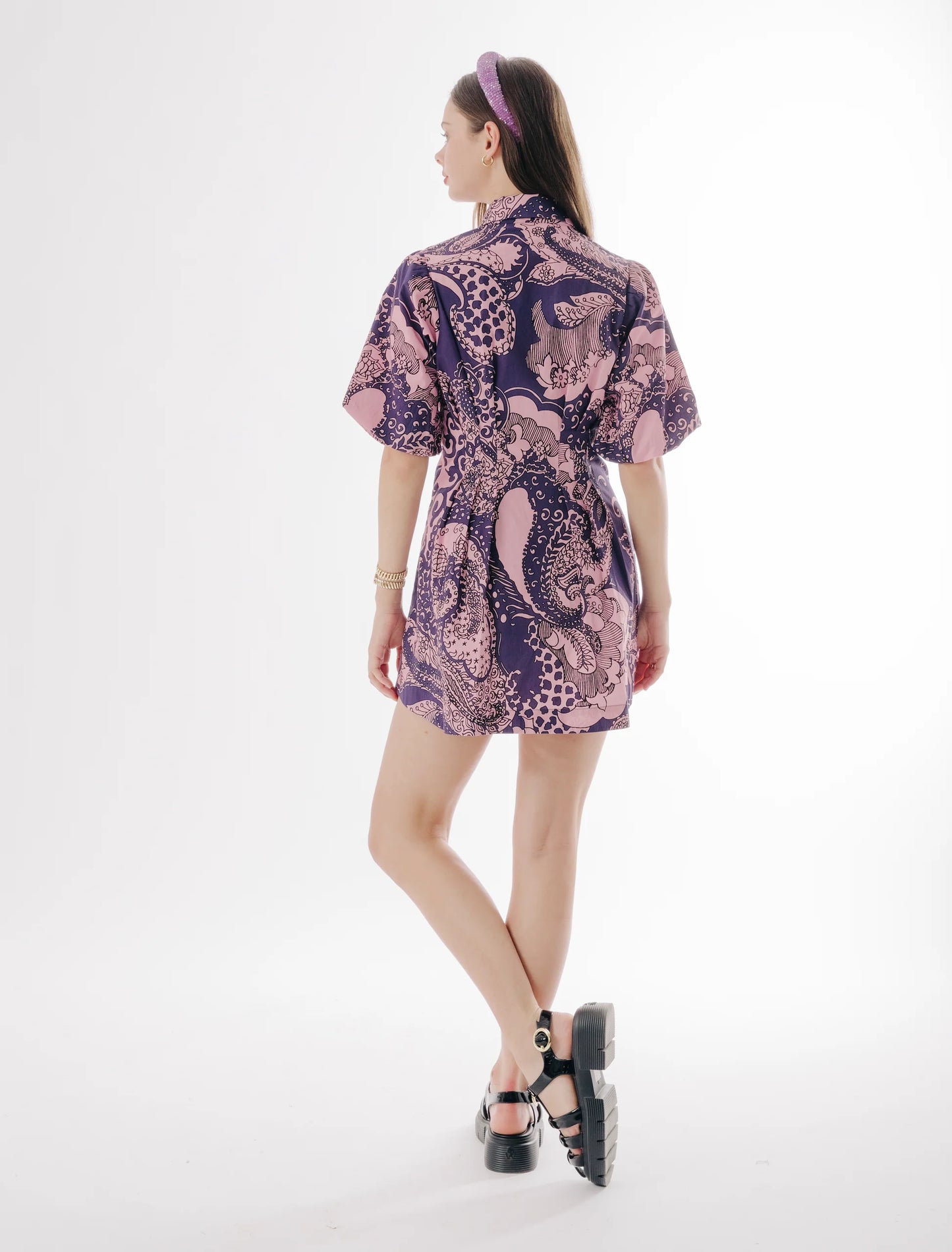 Marta Mini Dress - Rolling Winds