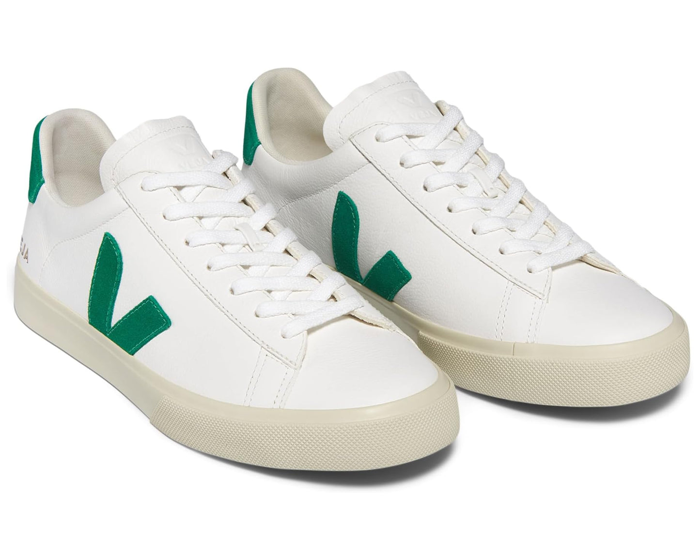 Campo Sneakers - White/Emeraude