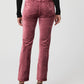 Cindy Straight Pant - Rose Tea Velvet