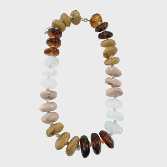 Las Olas Necklace - Tan Tortoise
