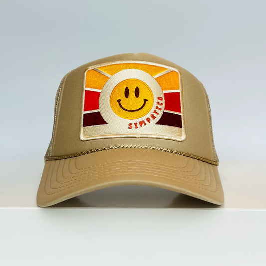Simpatico Trucker Hat - Tan