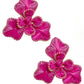 Kaia - Raffia Flower Earring