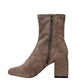 Carina Boot - Taupe Suede