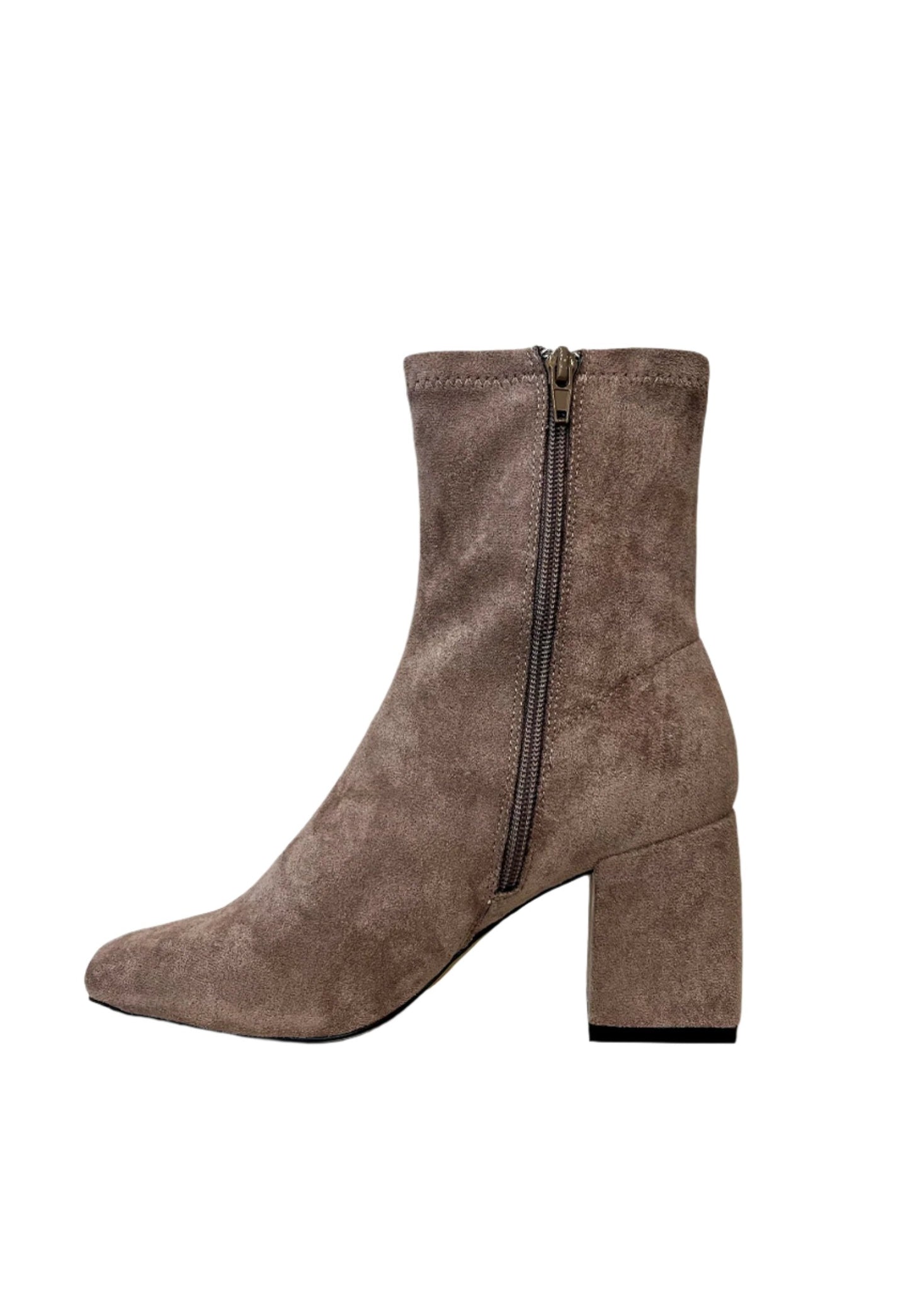 Carina Boot - Taupe Suede