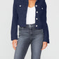 Cropped Pacey Jacket - Vintage Cosmic Navy