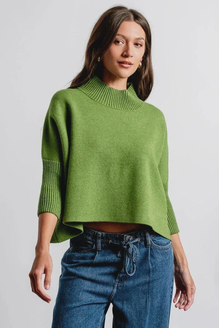 Winter Green Aja Sweater