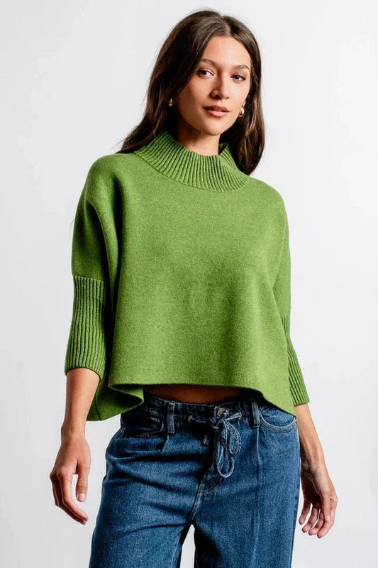 Winter Green Aja Sweater