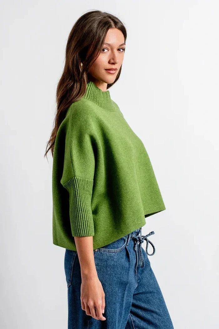 Winter Green Aja Sweater