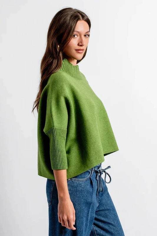 Winter Green Aja Sweater