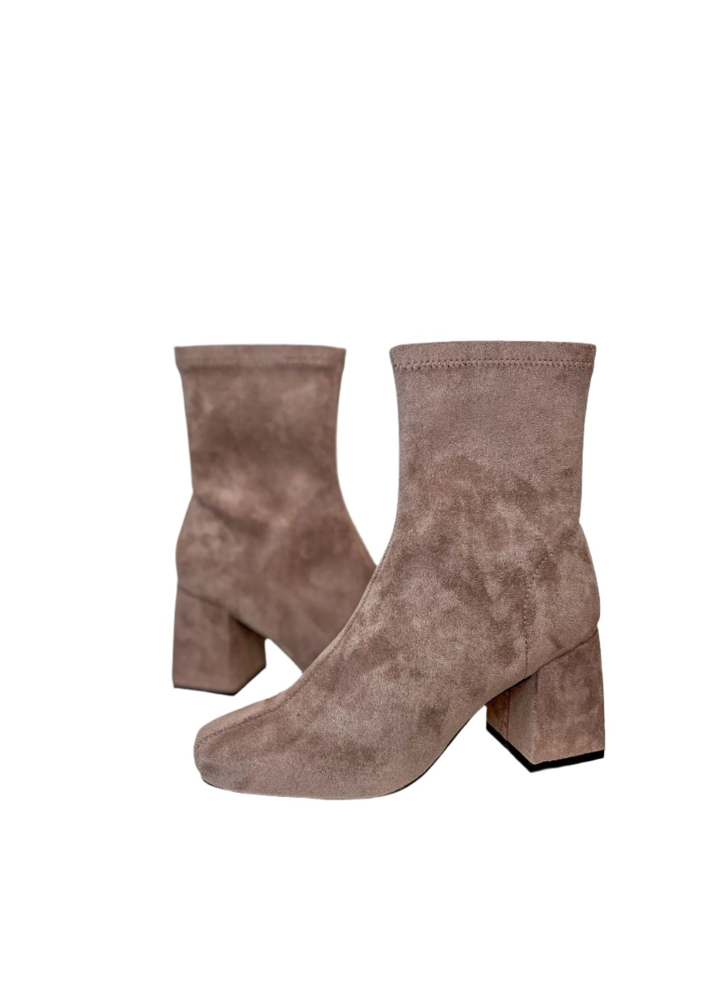 Carina Boot - Taupe Suede