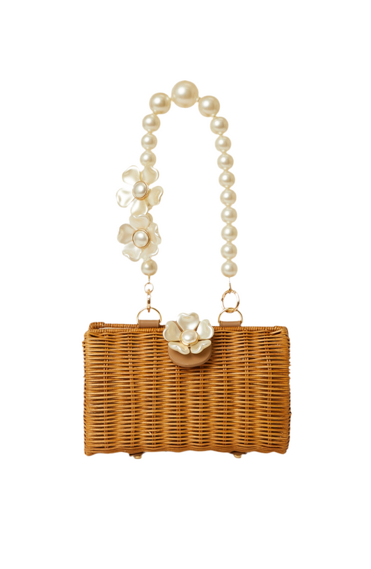 Page Pearly Floral Clutch Bag