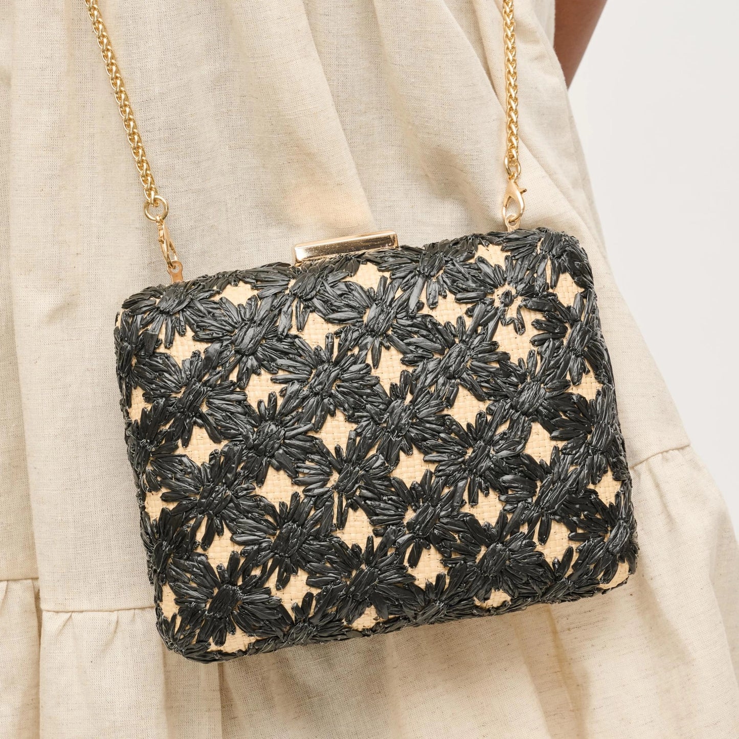 Samantha Evening Bag - Black