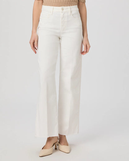 Anessa 31" Wide Leg Jean - Tonal Ecru