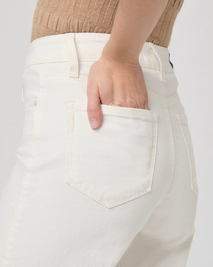 Anessa 31" Wide Leg Jean - Tonal Ecru