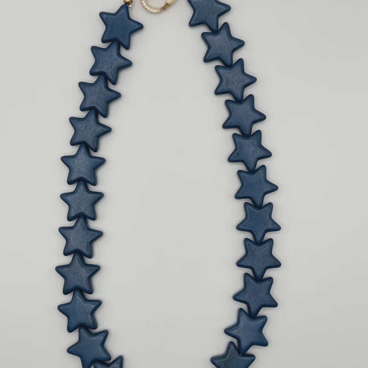 Star Necklace - Navy