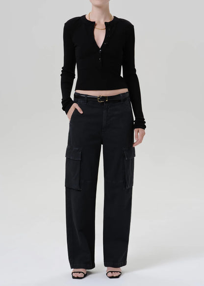 Varra Henley in Black