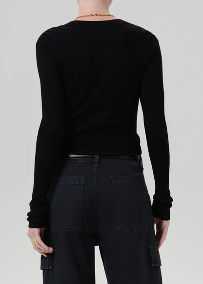 Varra Henley in Black