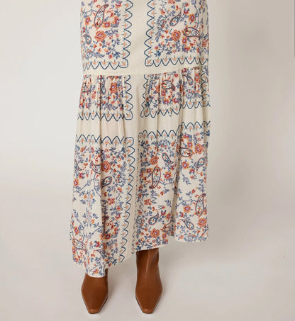 Marjorie Ankle Skirt - La Ramos