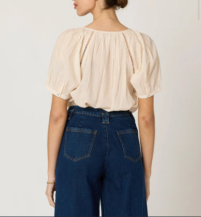 Adeline Blouse - Ivory