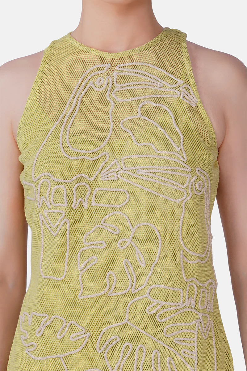 Neon Tucan Dori Dress