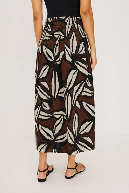 Alessa Skirt - Cocoa Floral