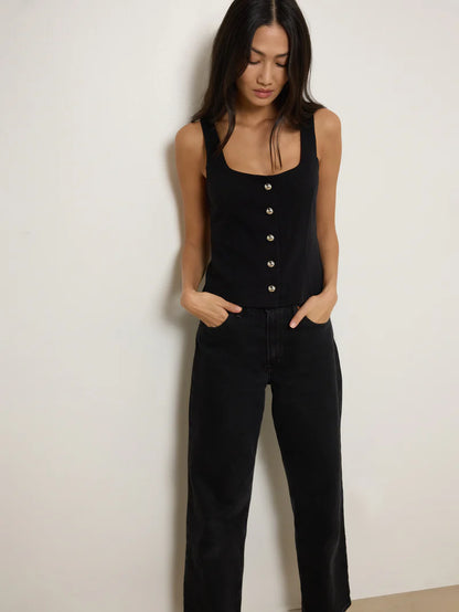 Becka Tank - Jet Black