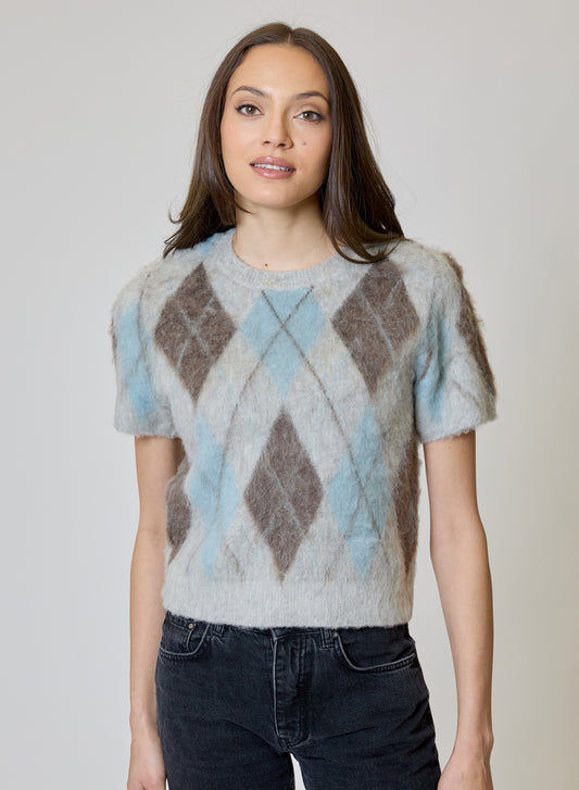 Aspen Argyle Sweater