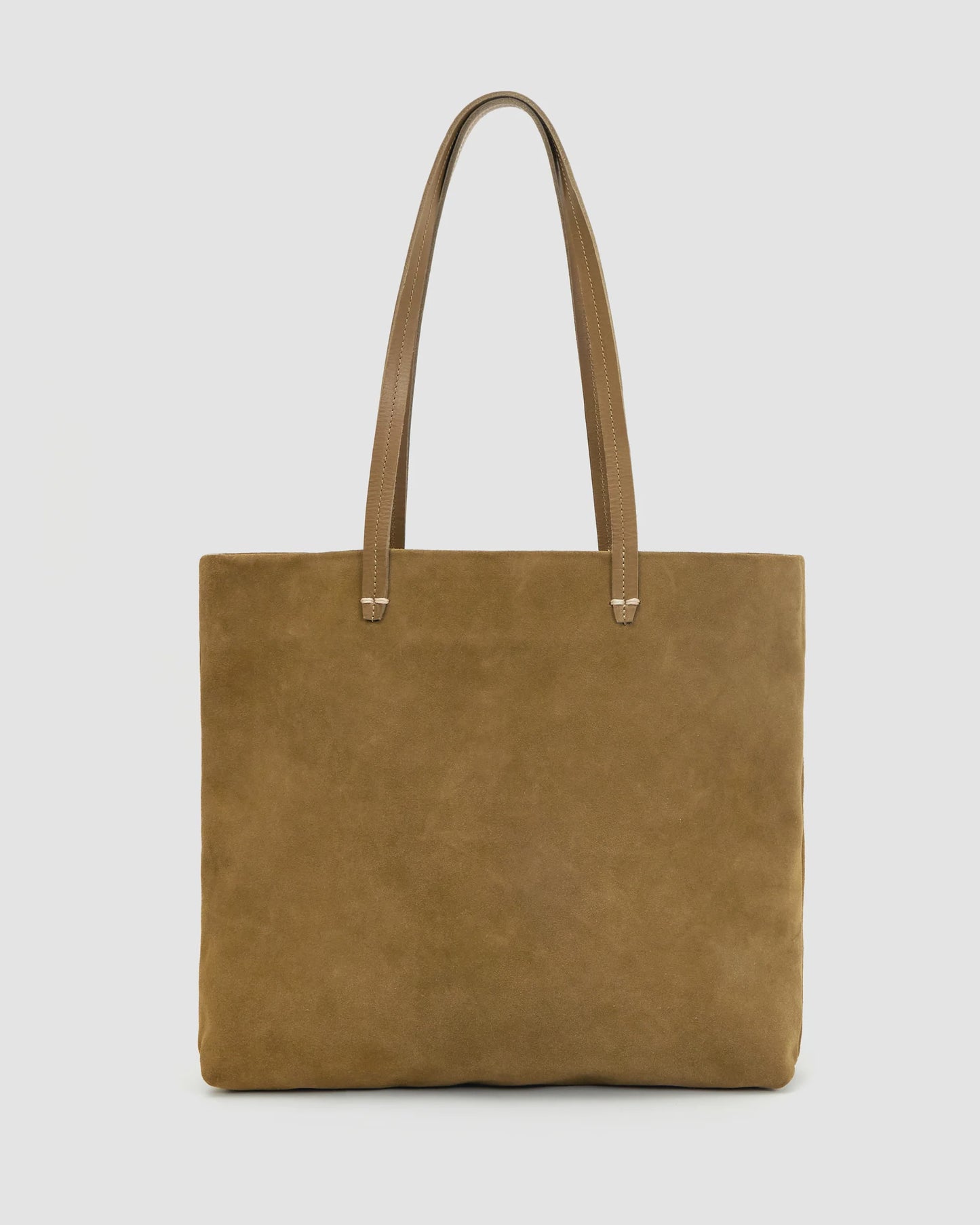 Bande Tote - Oat Suede