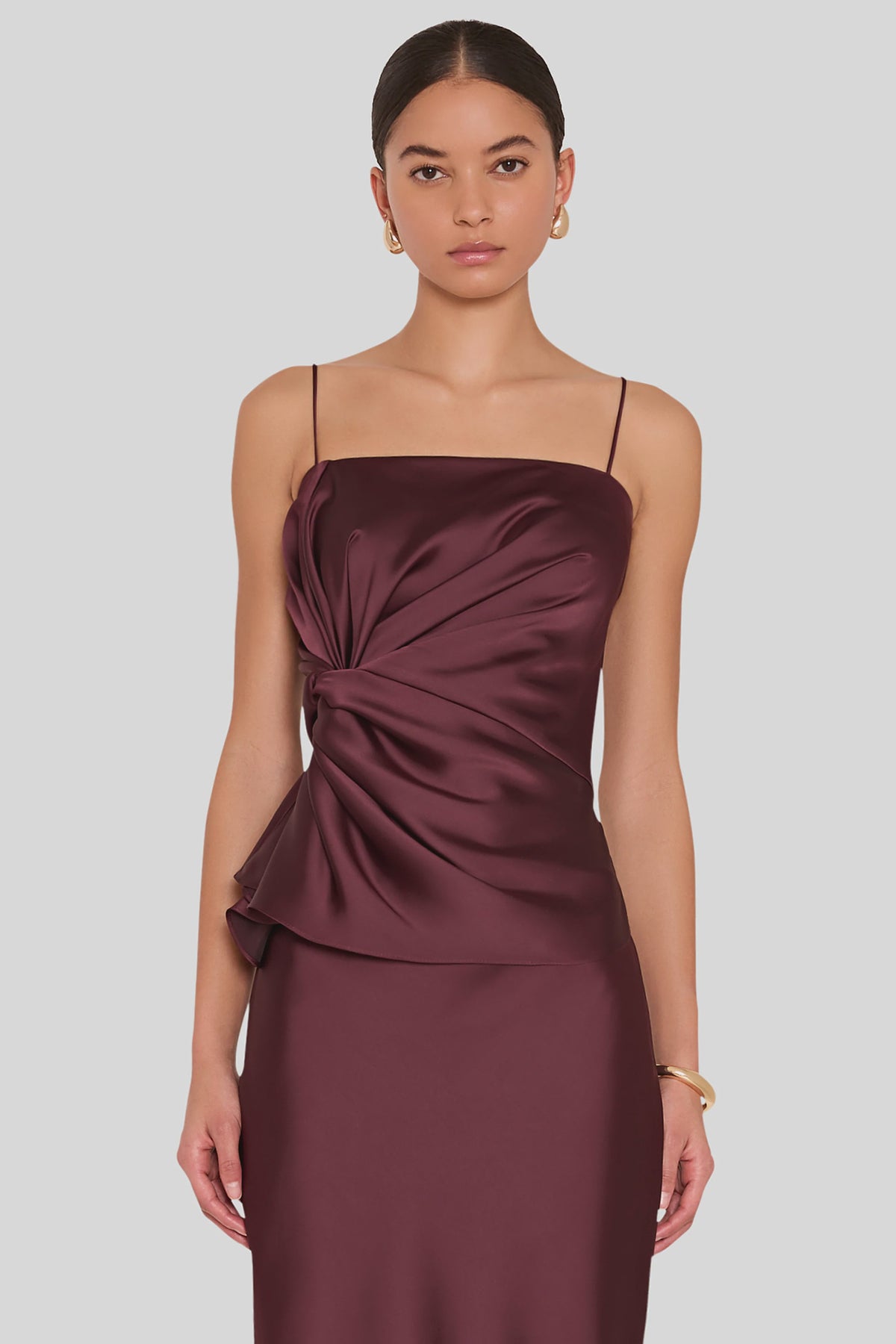 Maci Top - Oxblood