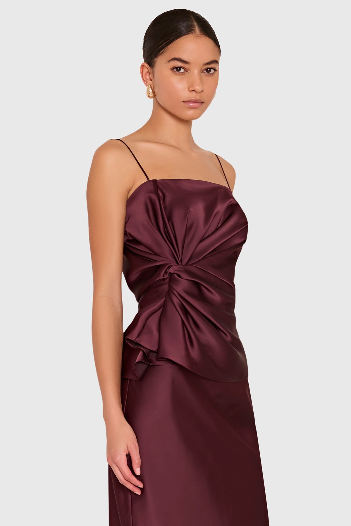 Maci Top - Oxblood