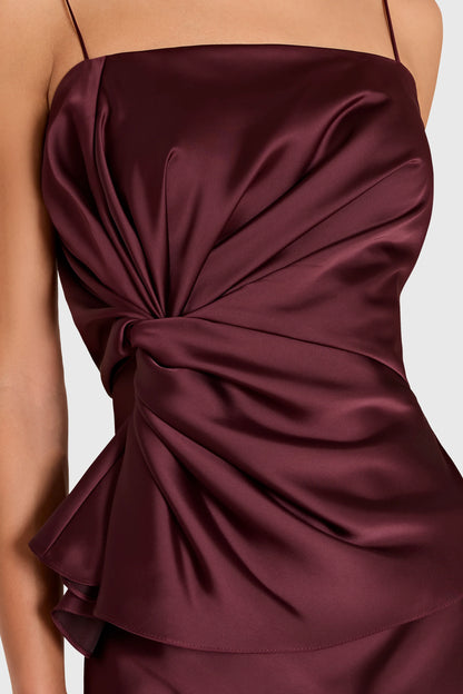 Maci Top - Oxblood