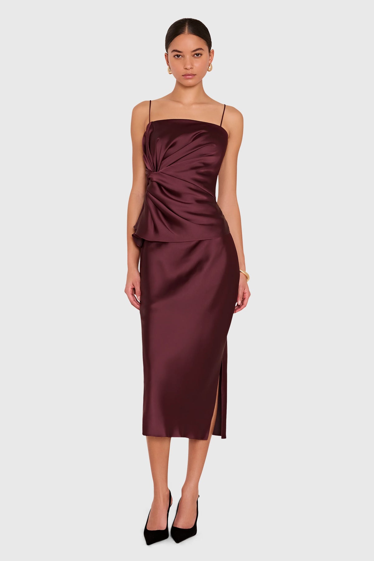 Maci Top - Oxblood
