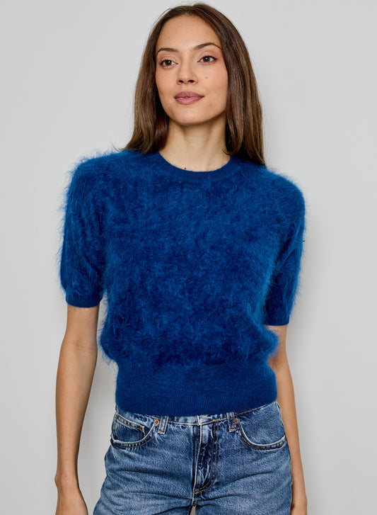 Winetasting Cashmere Crewneck Sweater - Midnight