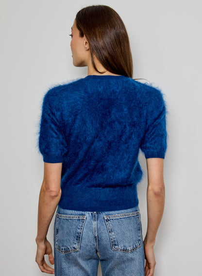 Winetasting Cashmere Crewneck Sweater - Midnight