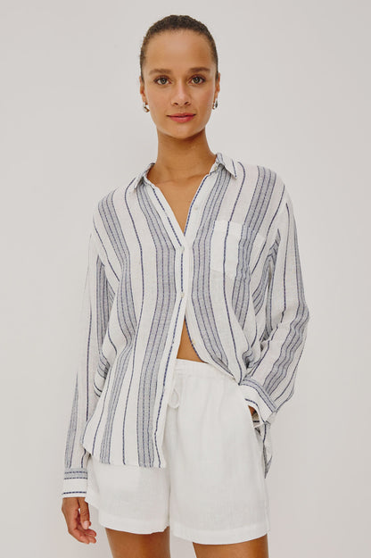 Charli Shirt - Salino Stripe