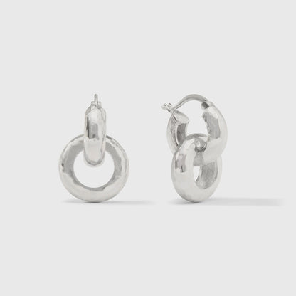 Catalina 2-in-1 Earring - Silver