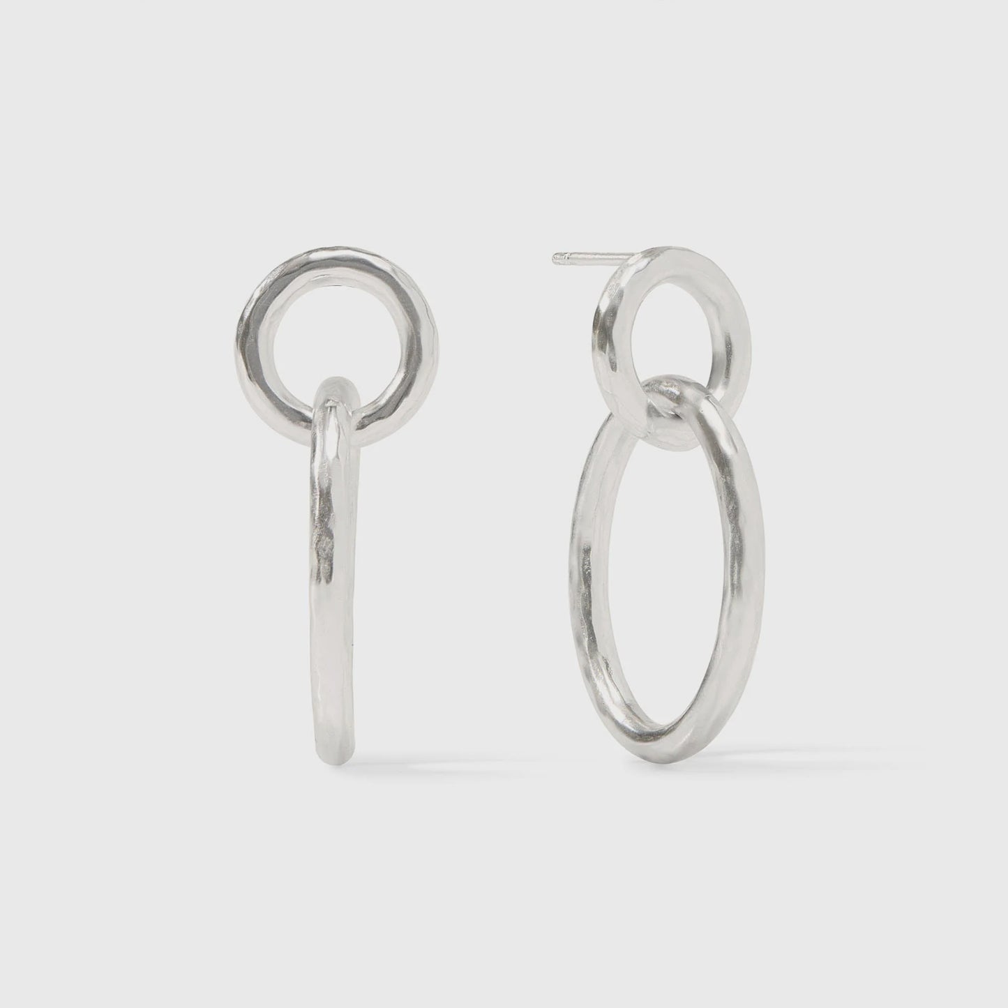 Catalina Link Earring - Silver