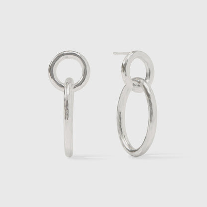 Catalina Link Earring - Silver