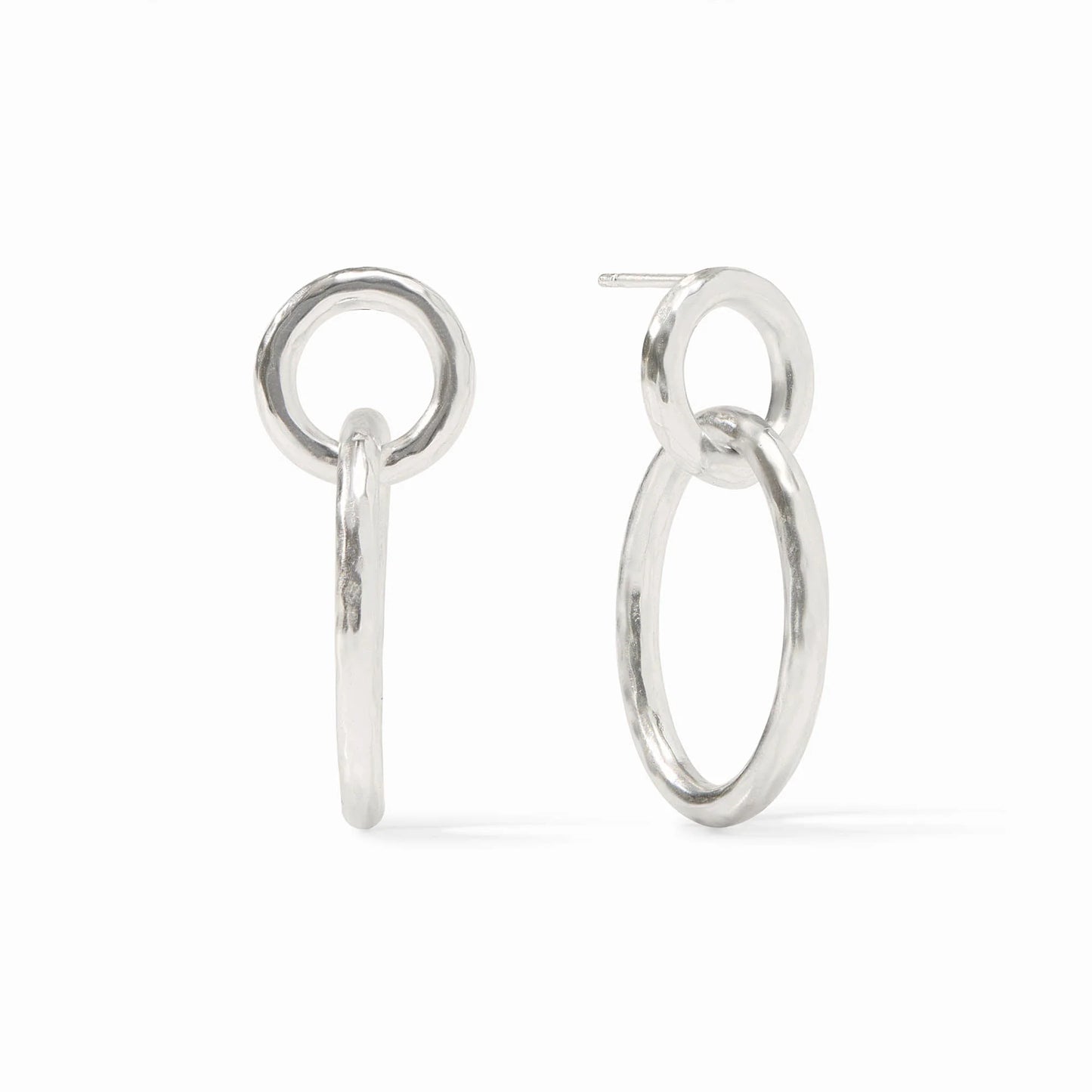 Catalina Link Earring - Silver