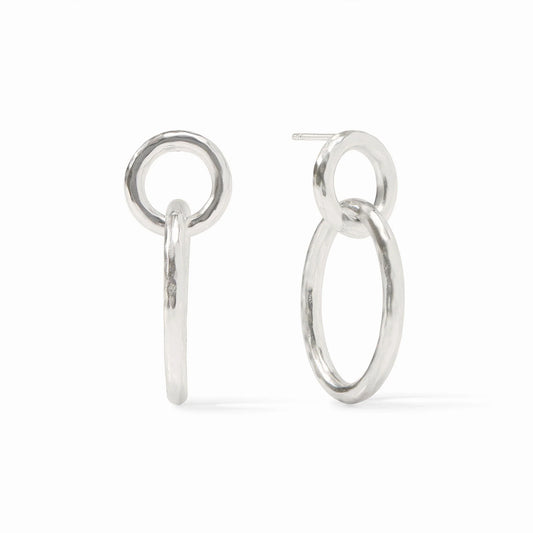 Catalina Link Earring - Silver