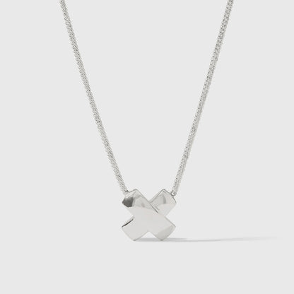 Catalina X Delicate Necklace - Silver
