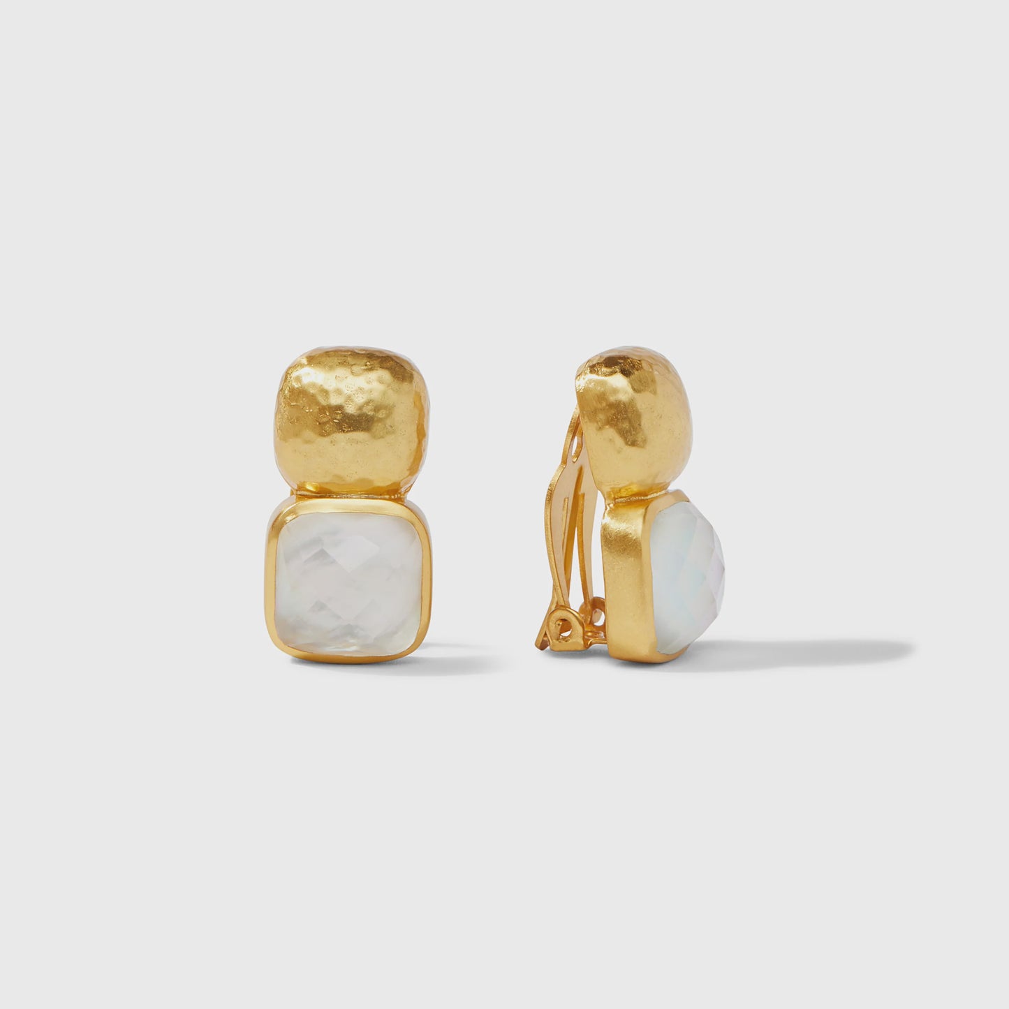 Catalina Clip - Iridescent Clear Crystal