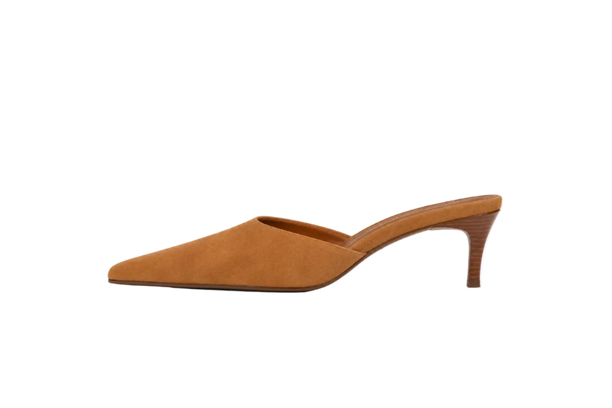 Claudina - Tan Suede