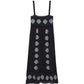 Roam Dress with Folklore Embroidery - Black