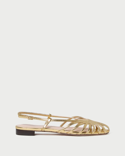 Devon Gold Slingback Sandal