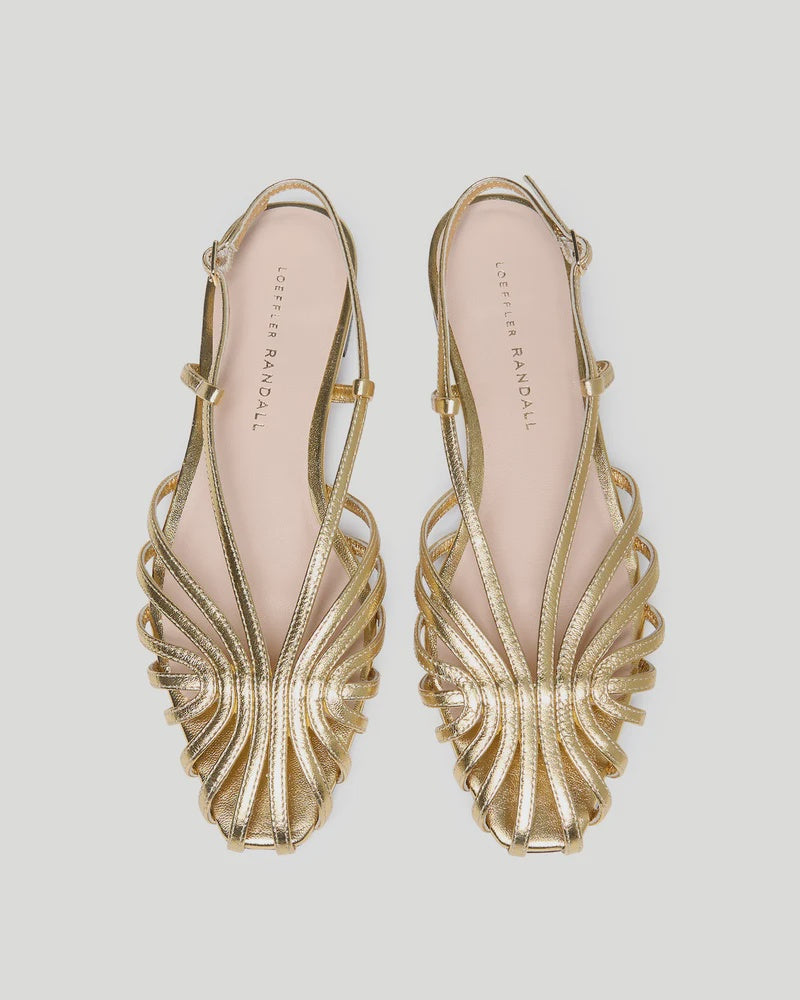 Devon Gold Slingback Sandal