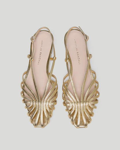 Devon Gold Slingback Sandal