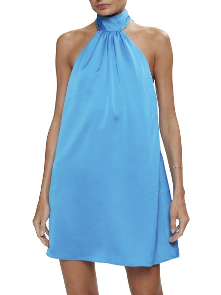 Sam Halter Mini Dress - Royale Blue