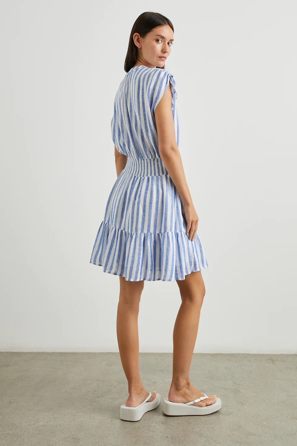 Samina Dress - Casablanca Stripe
