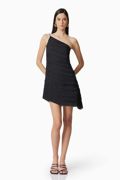 Eira Mini Dress in Black